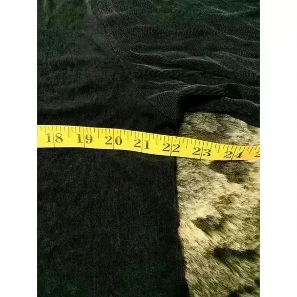 Chico's Travelers Cardigan Open Black Size 3/XL Packable Slinky Knit Comfort - Picture 4 of 10